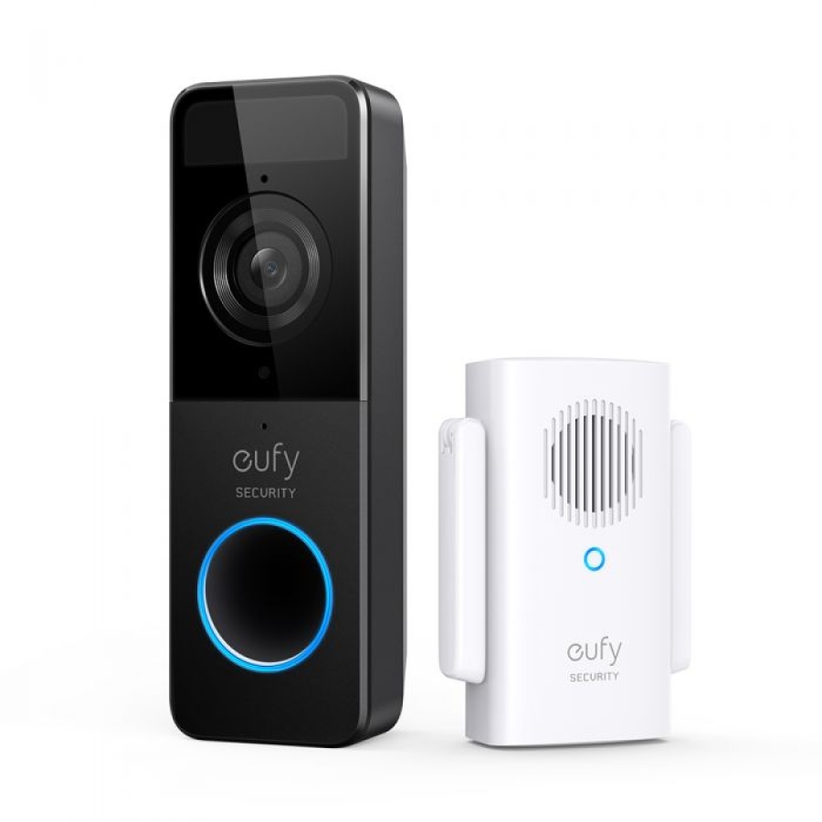 Eufy Video Doorbell 1080p (Battery-Powered) -Black
