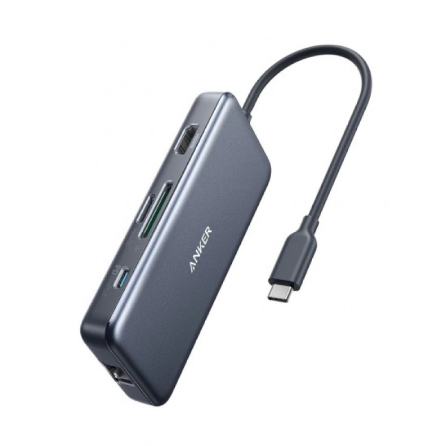 Anker PowerExpand+ 7in1 USBC PD Ethernet HubGray