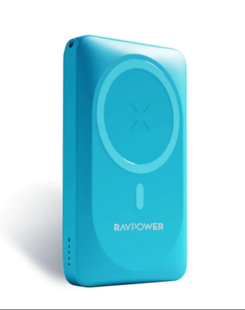 RP-PB1212 10000mAh  -20W Magnetic Wireless Powerbank Blu