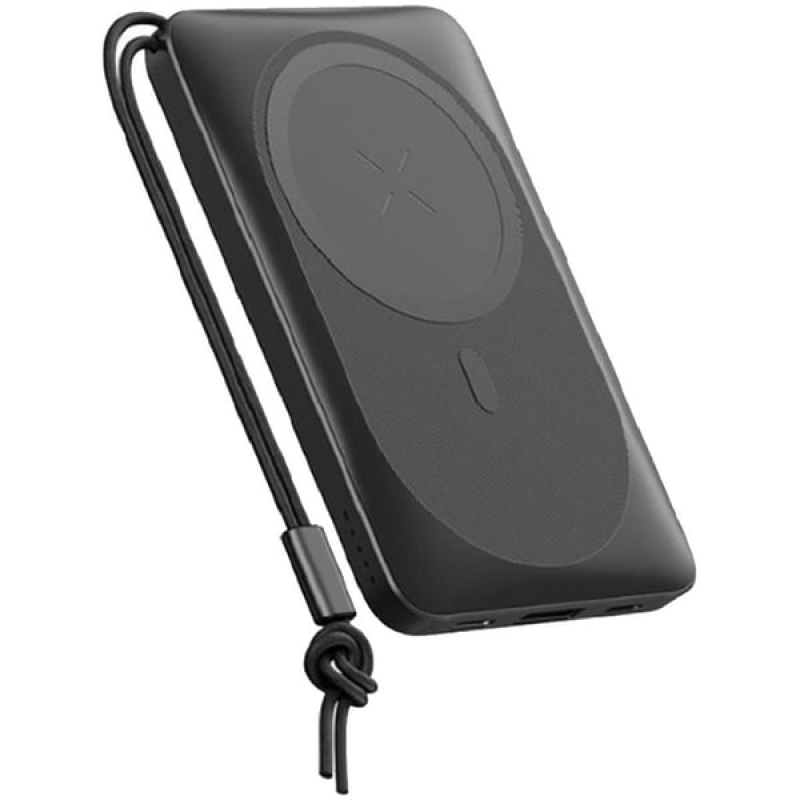 RP-PB1212 10000mAh  -20W Magnetic Wireless Powerbank Blk