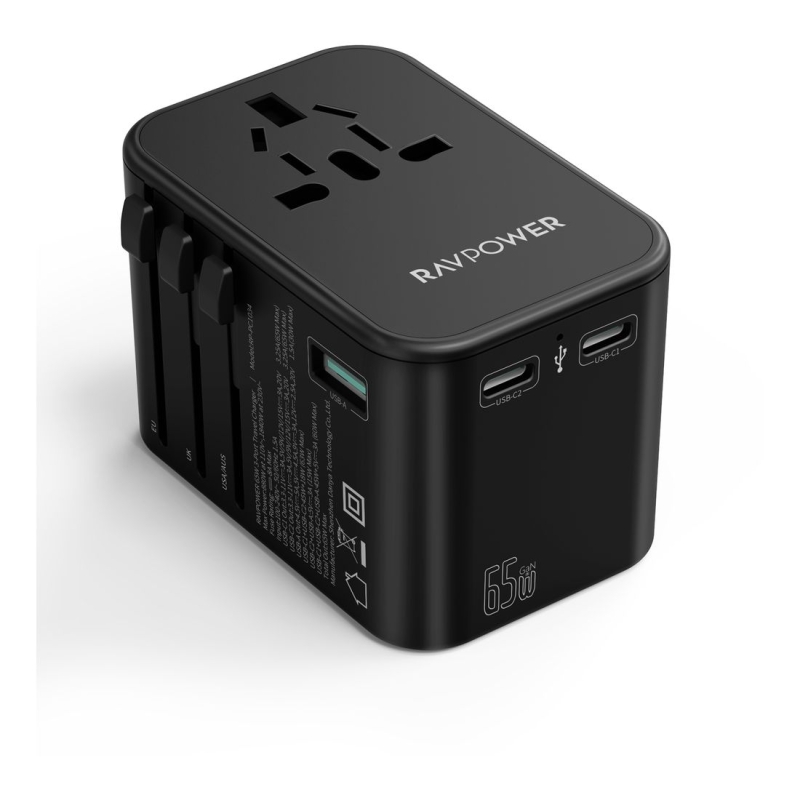 Ravpower RP-PC1034 PD PIONEER 65W 3-Port Travel Charger