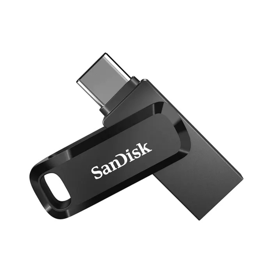 SanDisk 64GB Ultra Dual Drive Go USB Type-C Flash Drive,Black - SDDDC3-064G-G46
