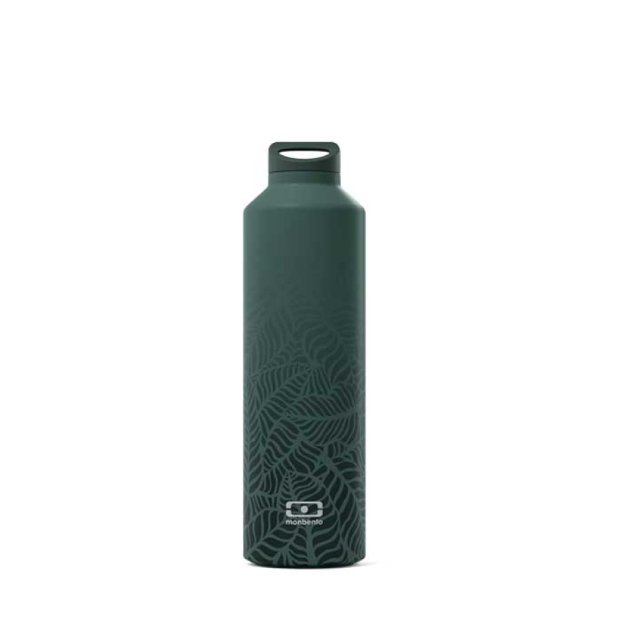 مونبنتو - زجاجة مياه جرافيك الغابات ام اي عازلة للحرارة من الستانلس ستيل - 0.500 ليتر