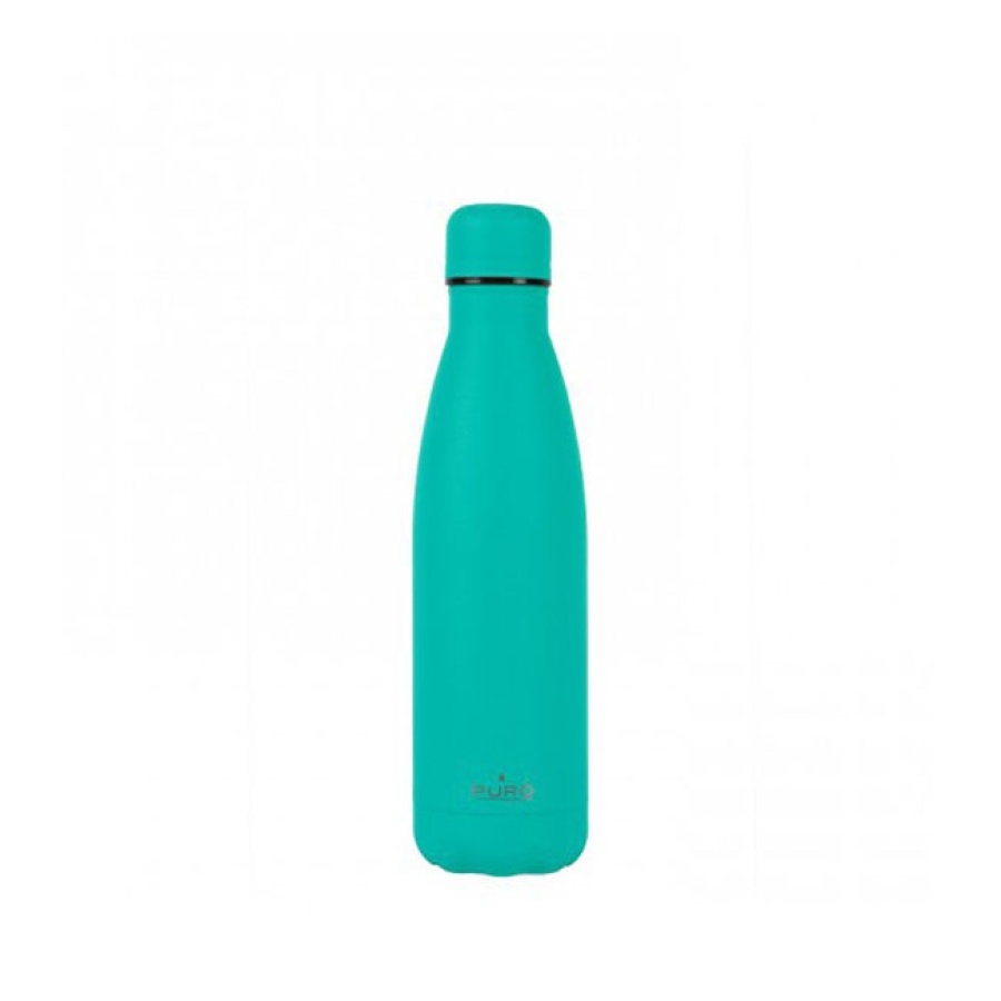 زجاجة بيورو استانلس ستيل فلو ايكون 500 مل - المياه الخضراء
