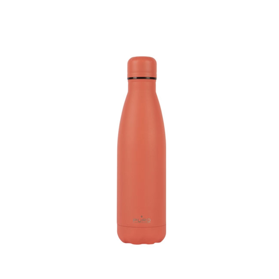 زجاجة بيورو استانلس ستيل فلو ايكون 500 مل - برتقالي