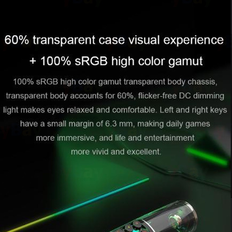 مكبر صوت بخاصية البلوتوث SOAIY SH19S مكبر صوت للألعاب RGB عالي الطاقة