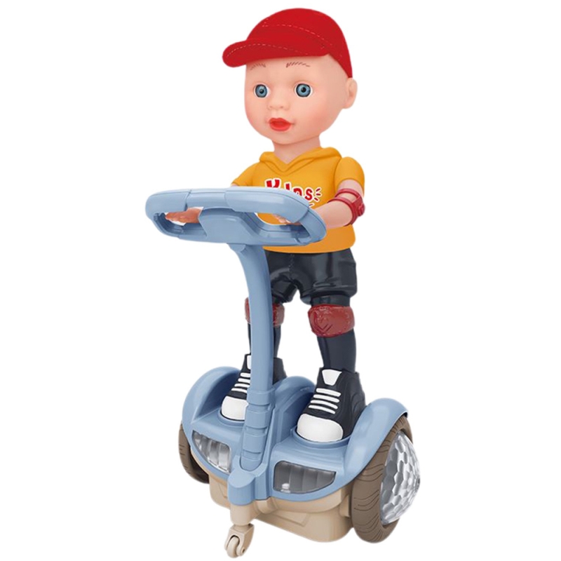 Sport Boy Rotating Balance Car - Blue