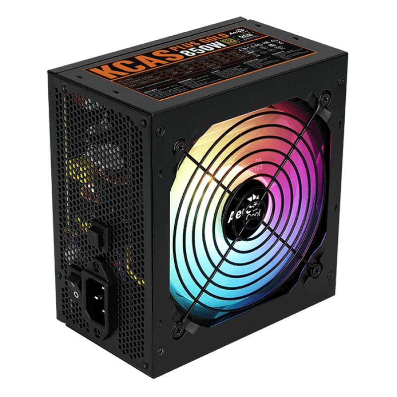 مزود طاقة(850W) Aero KCAS Plus Gold  من Aerocool