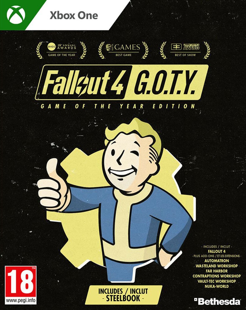 Fallout 4 GOTY: Fallout 25th Anniversary Steelbook Edition Xbox One