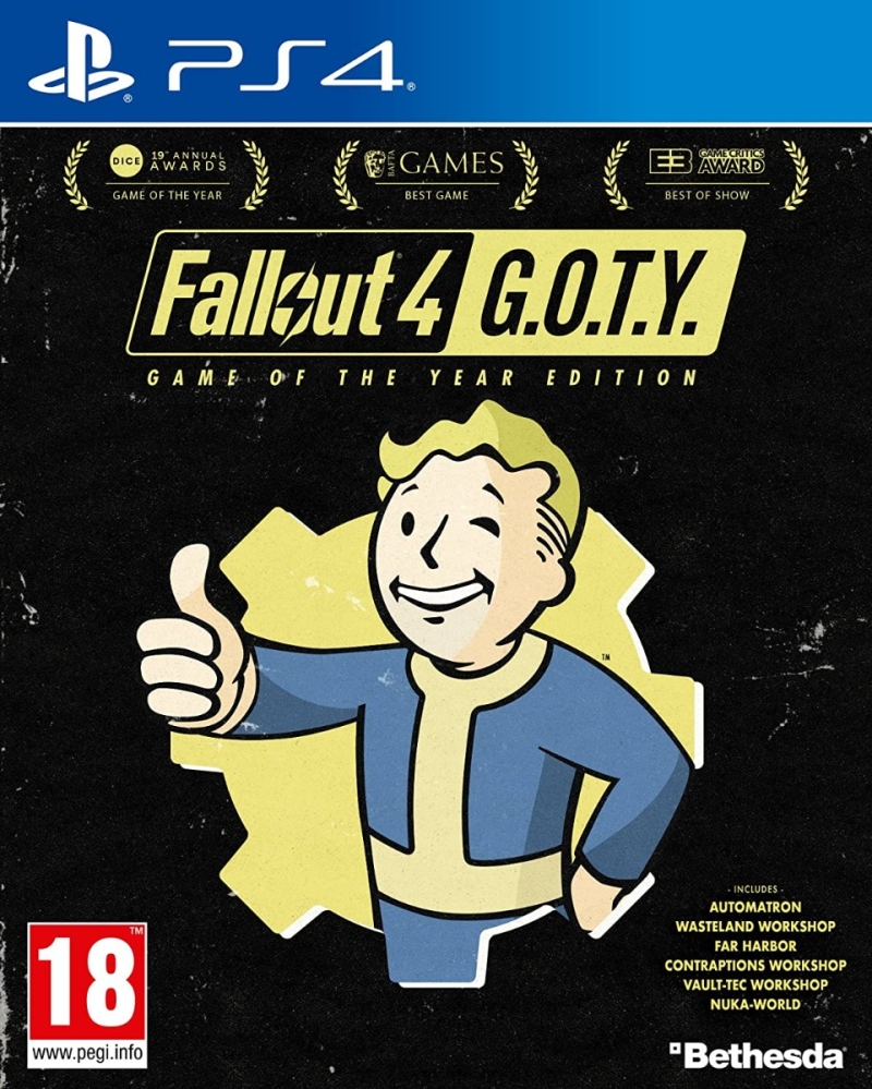 Fallout 4 GOTY: Fallout 25th Anniversary Steelbook Edition PS4