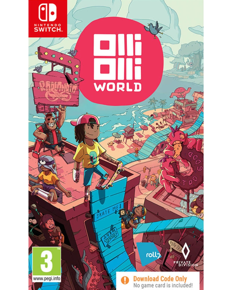 OlliOlli World Switch (PAL) - Downloadable Code