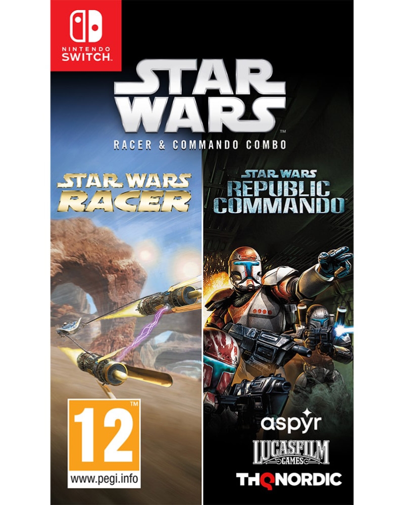Star Wars Racer and Commando Combo Switch (PAL)