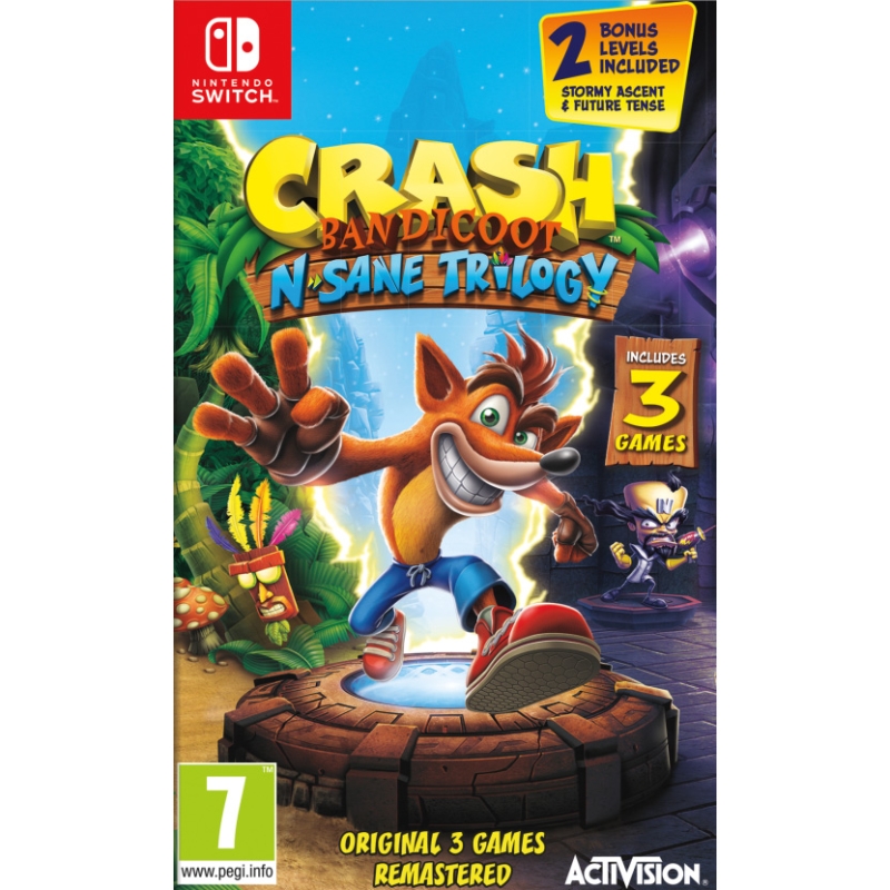 Crash Bandicoot N. Sane Trilogy Switch (PAL)