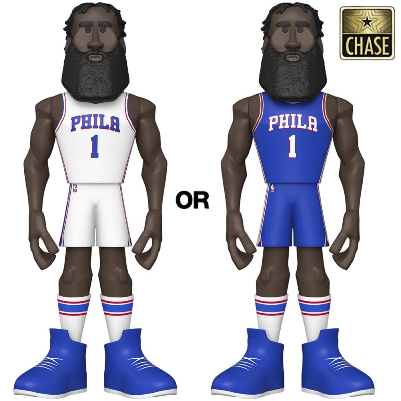 مجسم James Harden  من Gold NBA: 76ers