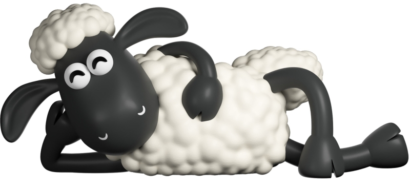 مجسم Shaun the Sheep - Shaun