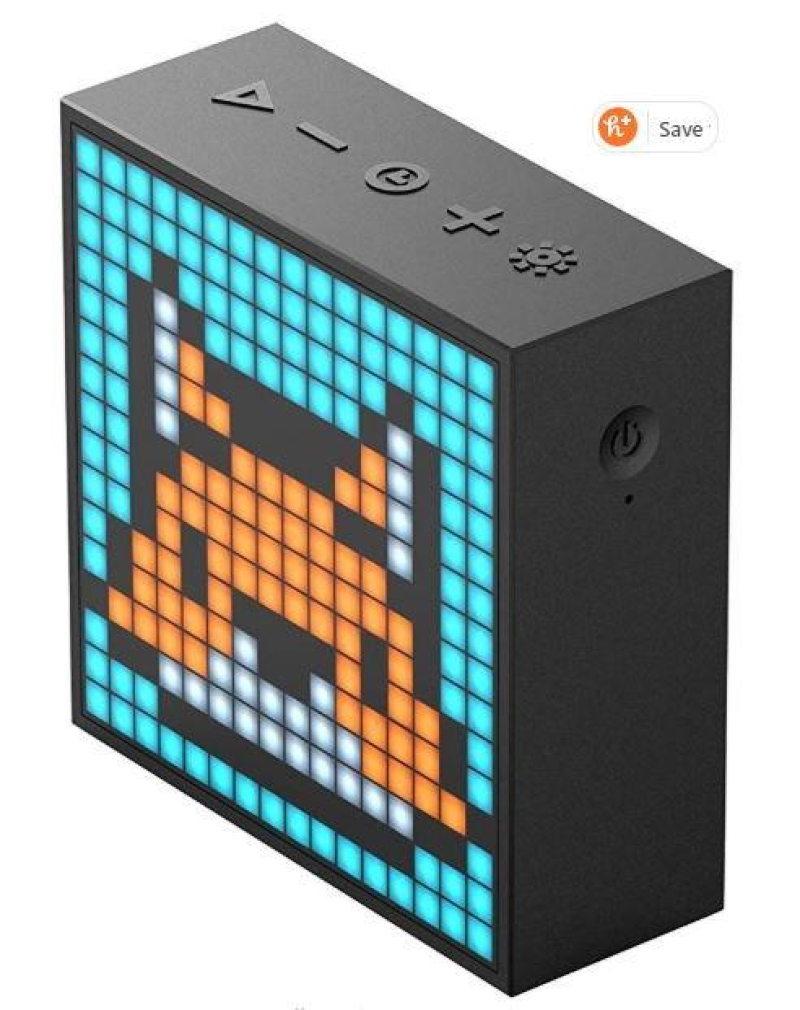 مكبر صوت بلوتوث Divoom Timebox-Evo Pixel 16x16 Art