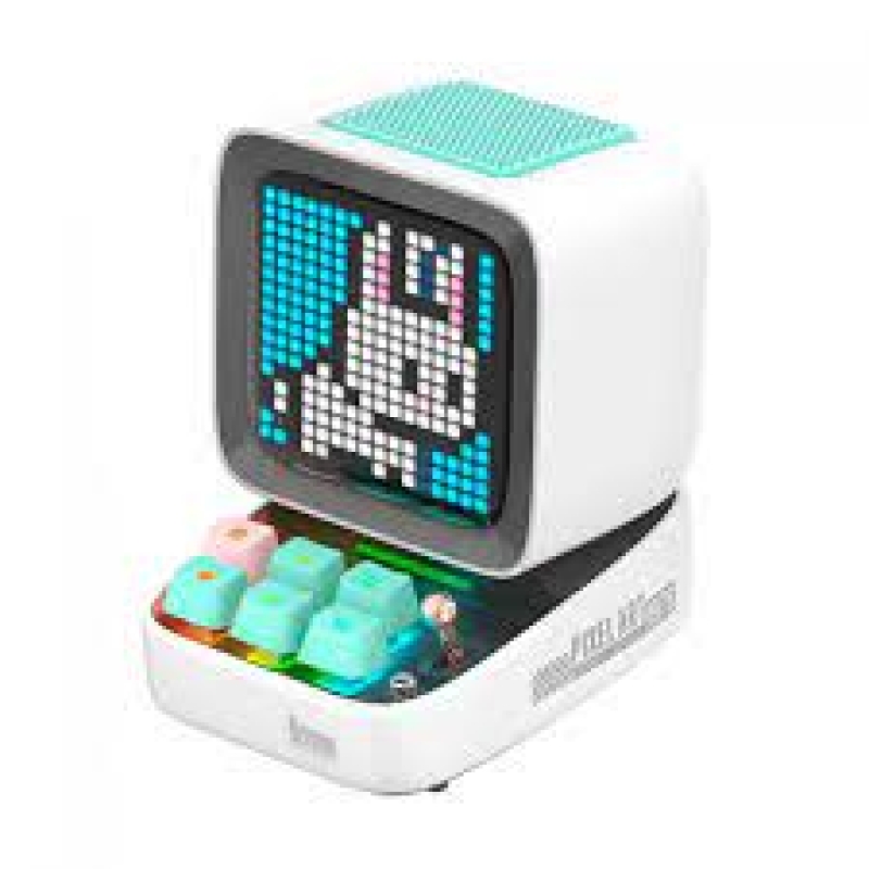 Divoom Ditoo Pro Bluetooth Mini Speaker - White