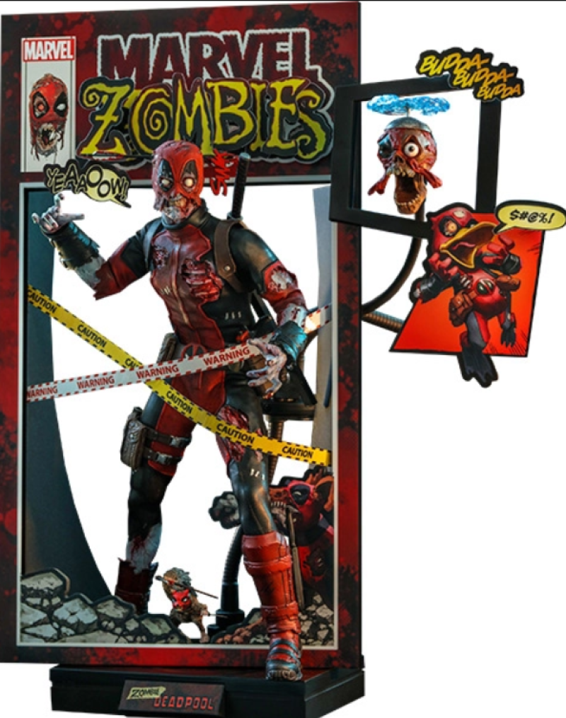 مجسم Comic Masterpiece Series - Marvel Zombies Zombie Deadpool