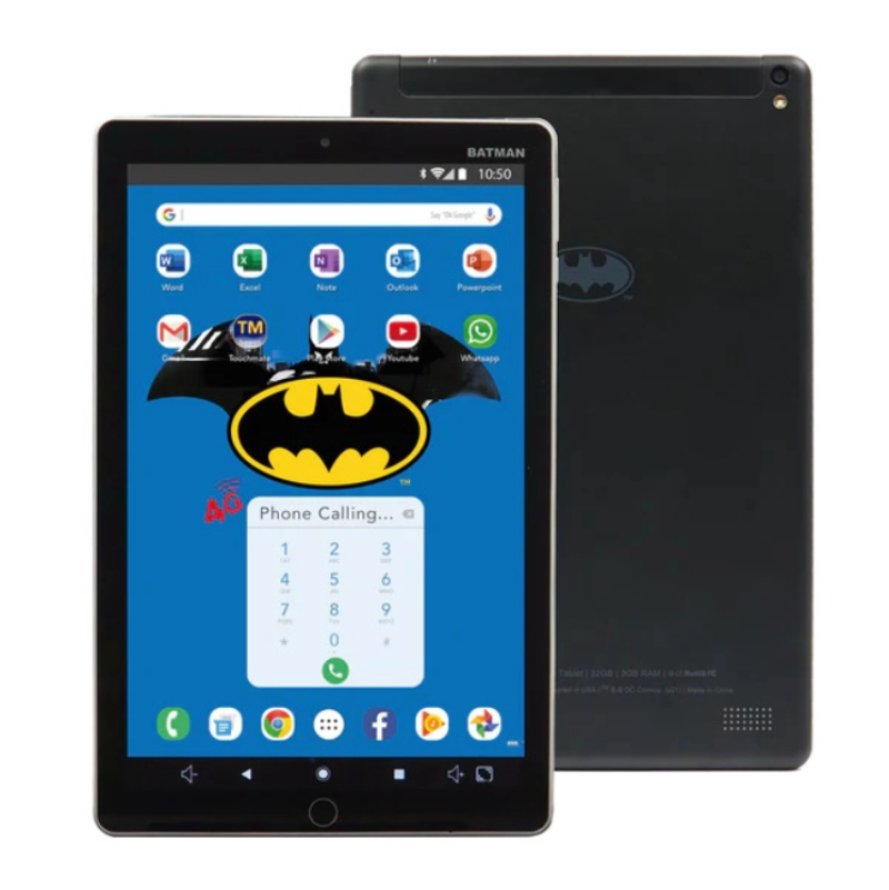 Touchmate Batman 10.1” 4G Calling Tablet