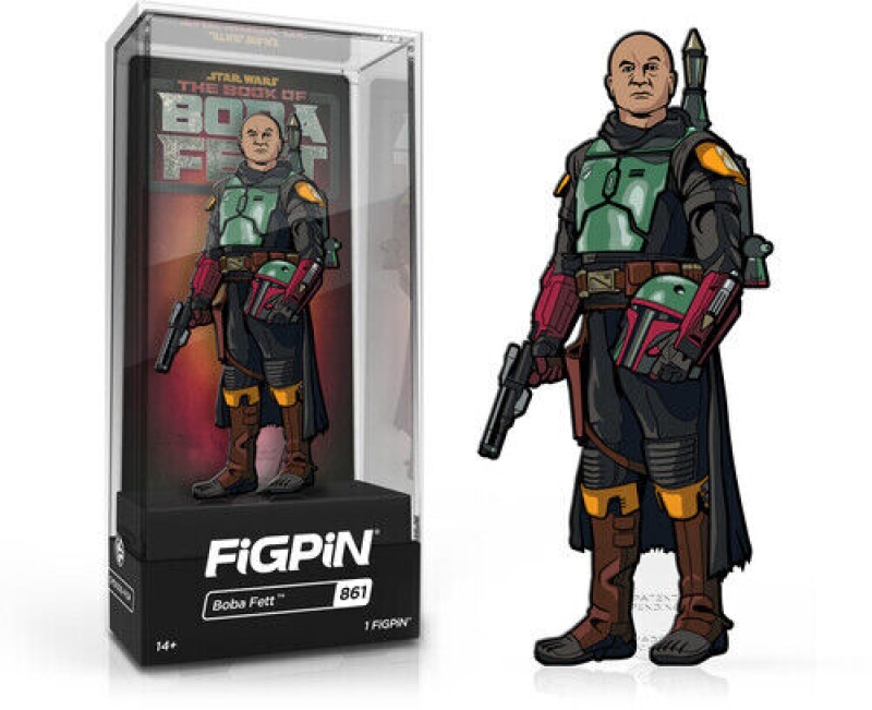 بروش  Star Wars The Book Of Boba Fett Boba Fett من FiGPiN