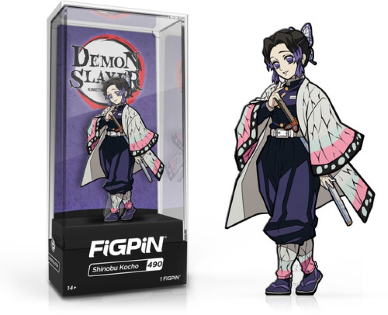 بروش  Demon Slayer - Shinobu Kocho FigPin Enamel من FiGPiN