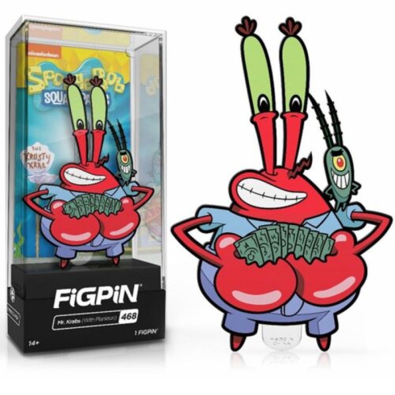 بروش  Mr. Krabs (With Plankton) (468) من FiGPiN