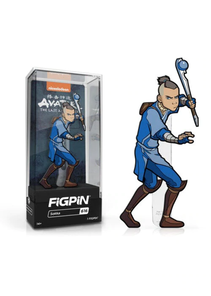 بروش  Avatar The Last Airbender Sokka (616) من FiGPiN