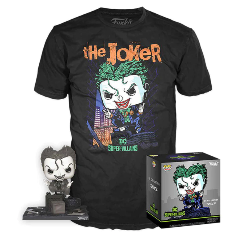 تي شيرت Pop & Tee: DC Jim Lee Joker