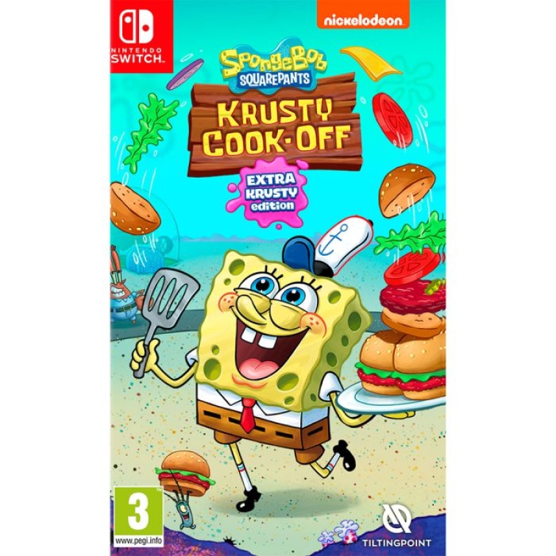SpongeBob: Krusty Cook-Off Extra Krusty Edition Switch (PAL)