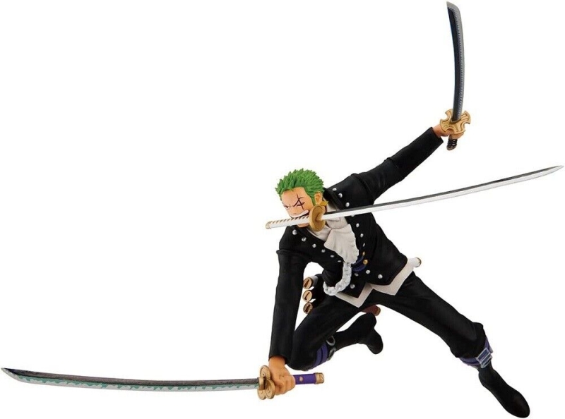 مجسم Ichibansho Red More Beat Roronoa Zoro من One Piece