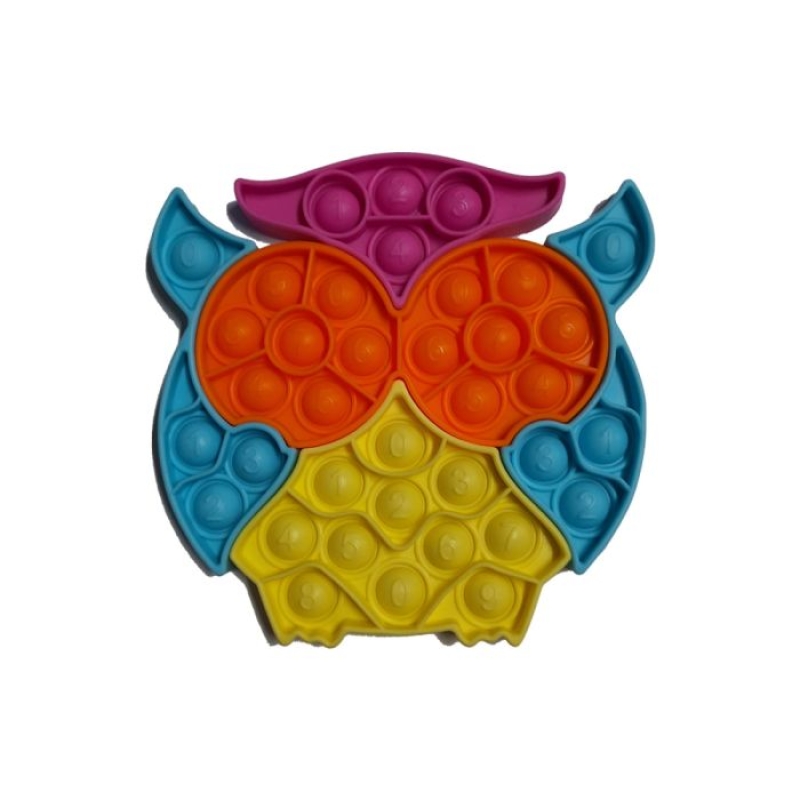 لعبة Push Pop Puzzle Owl