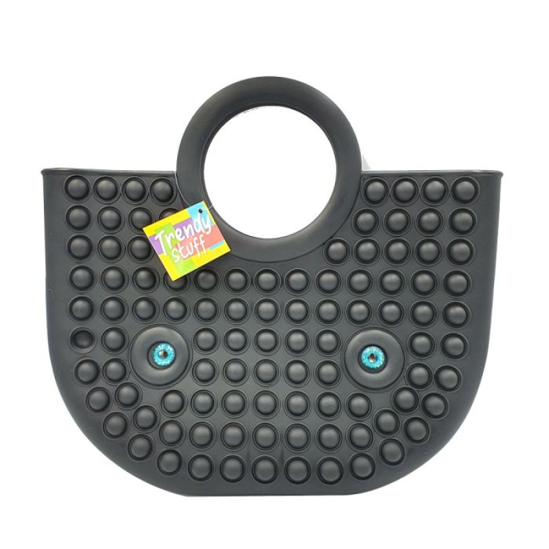 لعبة Push Pop Bag Tote Carbon Black