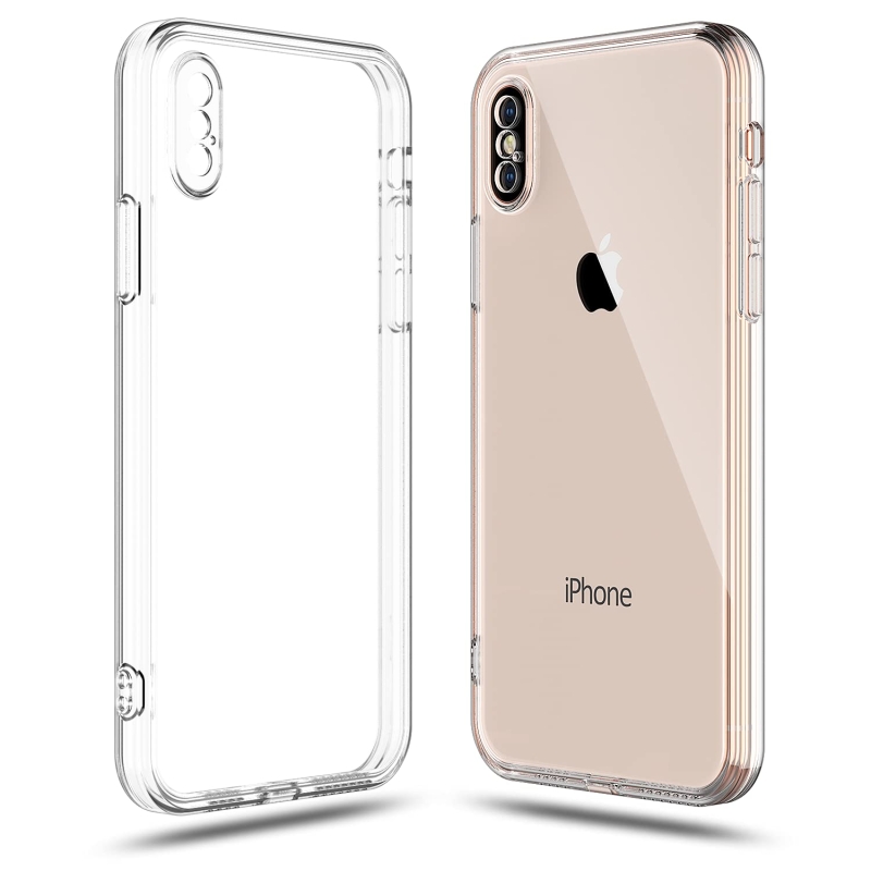 جراب شفاف لهاتف iPhone XS Max