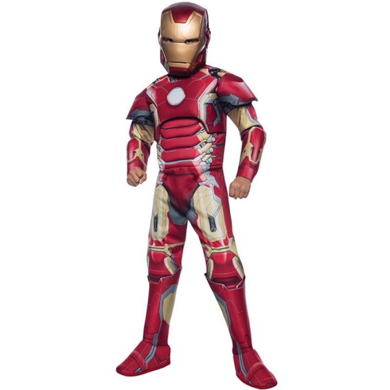 زي تنكيري Avenger AOU Iron Man Deluxe للأطفال
