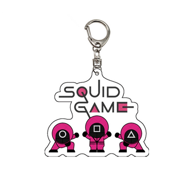 سلسلة مفاتيح Squid Soldier Acrylic
