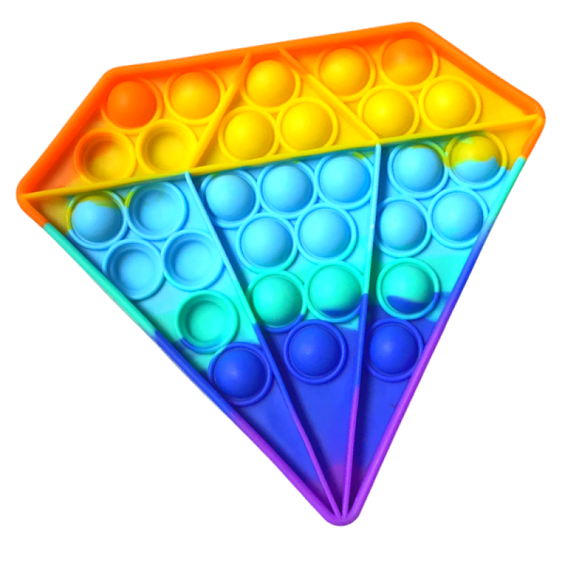 لعبة Push Pop Diamond Rainbow
