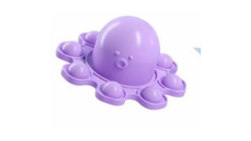 لعبة Push Pop - Octopus Pastel Purple