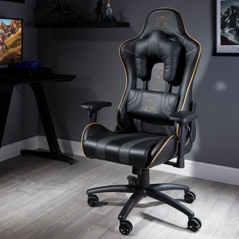 واير Xrocker Sony Playstation Amarok PC Gaming Chair with LED Lighting