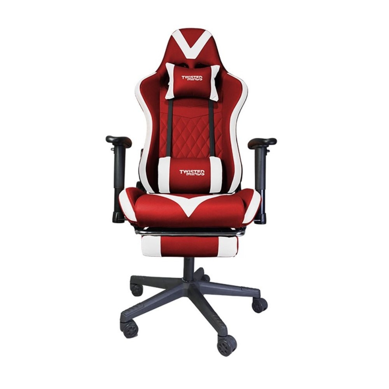 Twisted Minds Easy Gaming Chair - White/Red