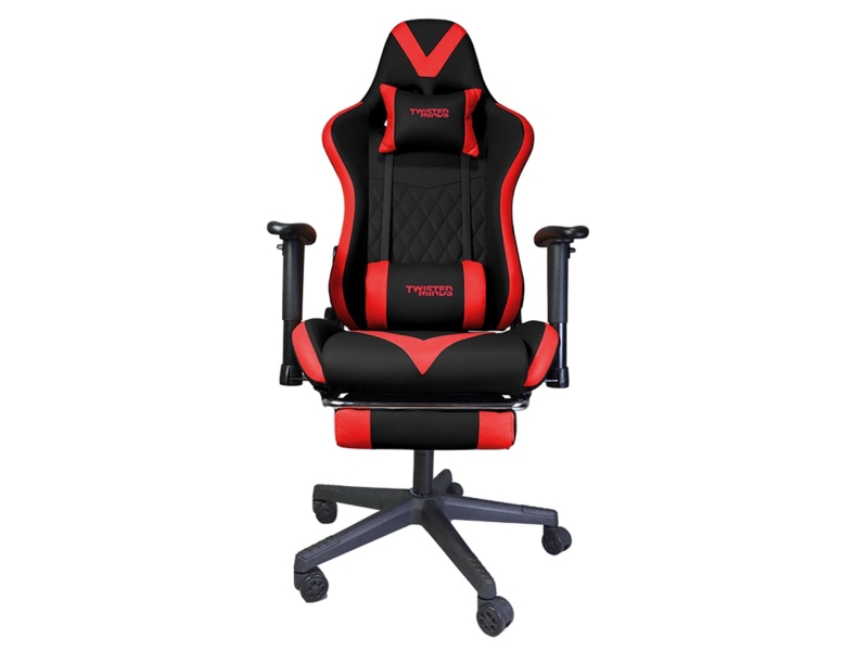 Twisted Minds Easy Gaming Chair - Black/Red