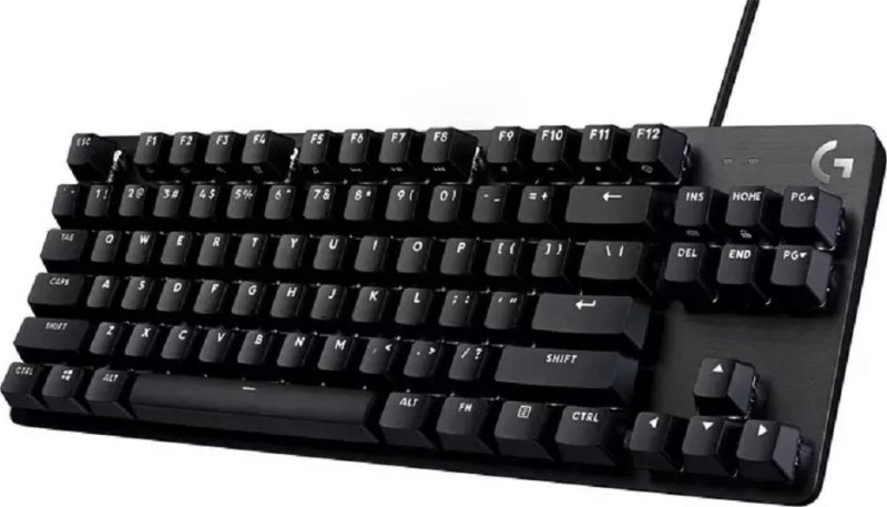 Logitech G413 TKL SE Mechanical Gaming Keyboard, PBT Keycaps, Tactile-Black