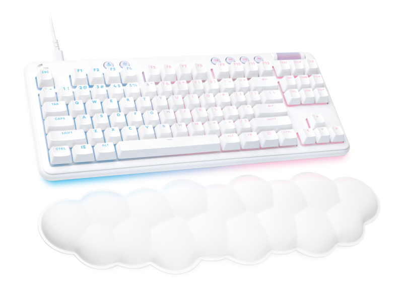 Logitech G713 TKL Gaming Keyboard -Off White - Tactile
