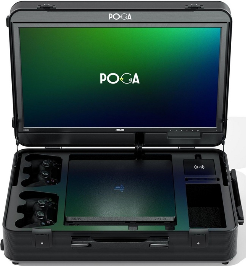 POGA LUX شاشة محمولة 24 بوصه لجهاز بلاي ستيشن 5