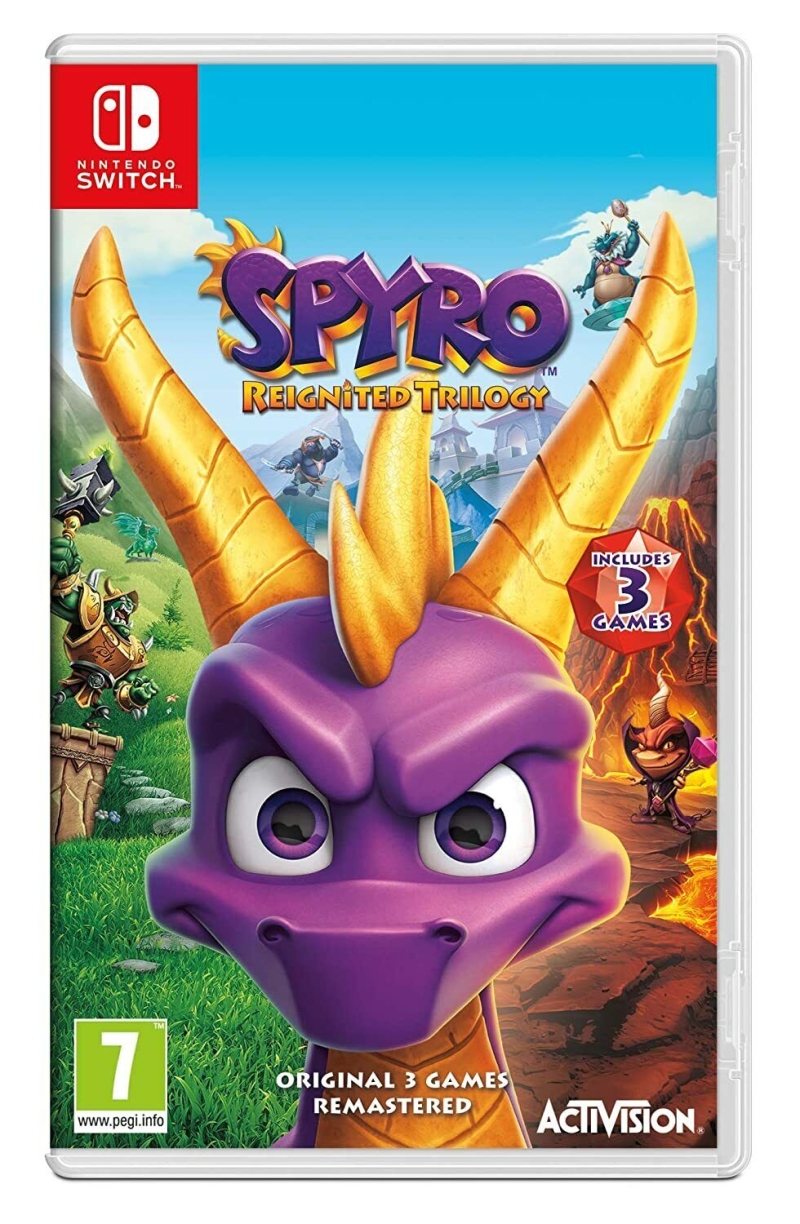 NSW SPYRO REIGNITED TRILOGY PEGI