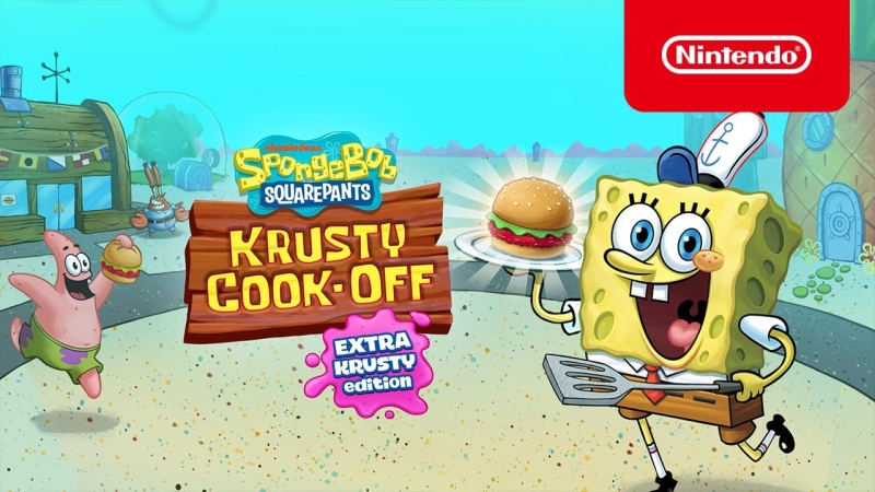 NSW SpongeBob: Krusty Cook-Off Extra Krusty Edition GCAM