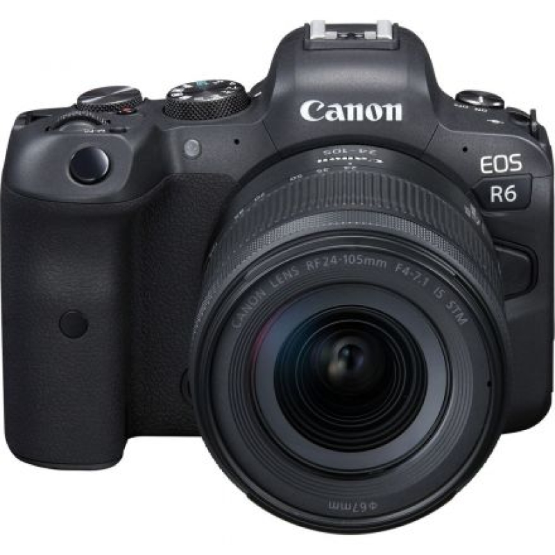 CANON EOS R6 MIRRORLESS DIGITAL CAMERA WITH 24-105MM F/4-7.1 LENS