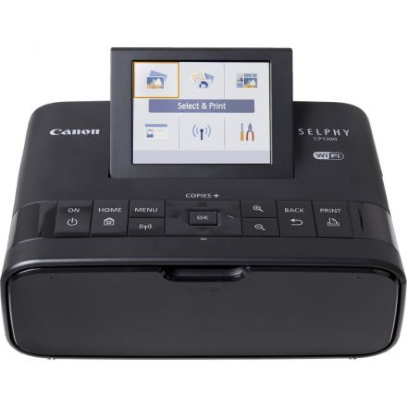 CANON SELPHY CP1300 COMPACT PHOTO PRINTER (BLACK)