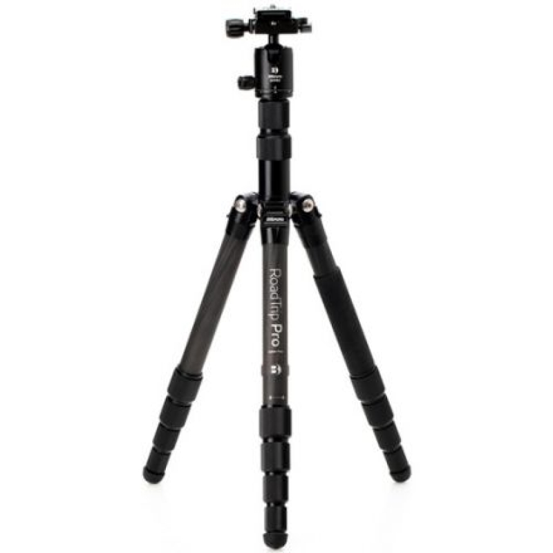 BENRO BMRTROABLK MEFOTO ROADTRIP PRO ALUMINUM SERIES 1 TRAVEL TRIPOD WITH BALL HEAD & MONOPOD (BLACK)