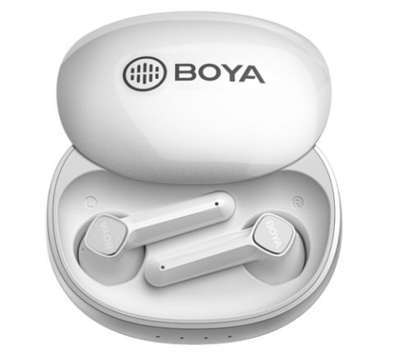 BOYA BY-AP100-W TRUE WIRELESS STEREO EARBUDS (WHITE)