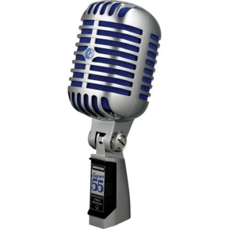 SHURE SUPER 55 DELUXE SUPER CARDIOID DYNAMIC VOCAL MICROPHONE